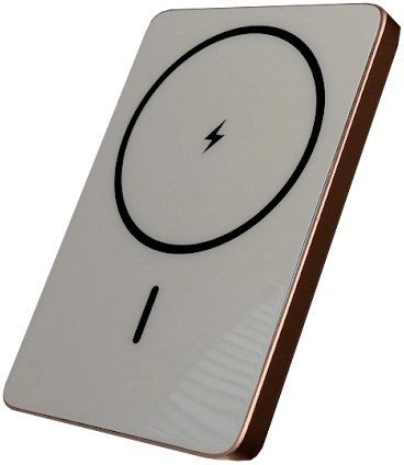 Внешний аккумулятор Roome Urban W71 5000mAh Magnetic Wireless (золотистый)