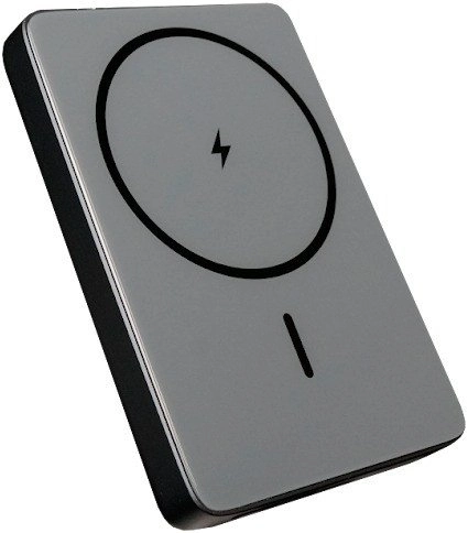 Внешний аккумулятор Roome Urban W72 10000mAh Magnetic Wireless (серый)