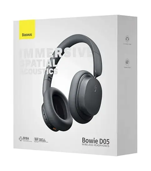 Наушники с микрофоном Baseus Bowie D05 (темно-серый)