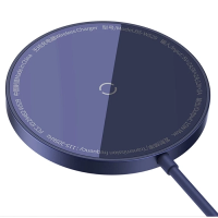 Беспроводное зарядное Baseus Simple Mini3 Magnetic Wireless Charger 15W CCJJ040205