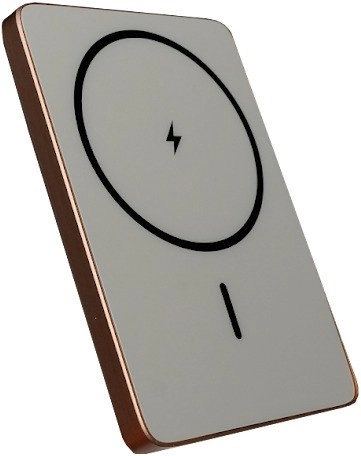 Внешний аккумулятор Roome Urban W71 5000mAh Magnetic Wireless (золотистый)