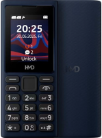 Кнопочный телефон HMD 101 4G (2025) Dual SIM TA-1735 (темно-синий)