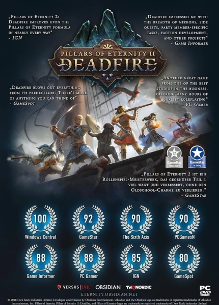Pillars of Eternity II: Deadfire - Ultimate Edition для Xbox One (русские субтитры)