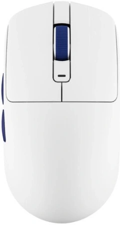 Игровая мышь Royal Kludge M30 (белый/синий)