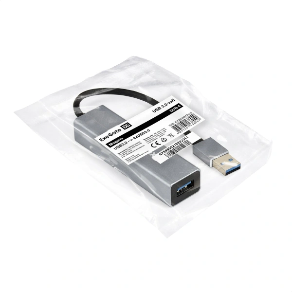 USB-хаб ExeGate DUB-4 EX293981RUS