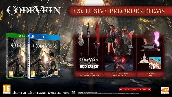 Code Vein для Xbox One (русские субтитры)
