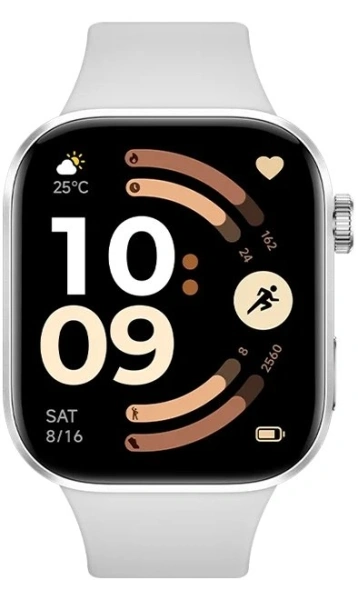 Умные часы Xiaomi Redmi Watch 6 M2523W1 (серебристый, международная версия)