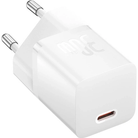 Сетевое зарядное Baseus GaN5 Fast Charger Mini 1C 30W CCGN070502 (белый)