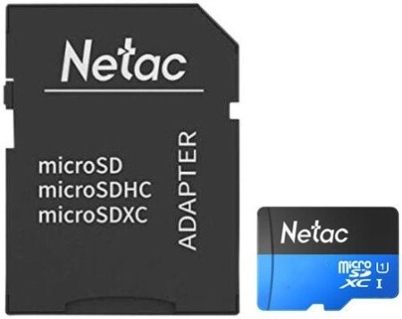 Карта памяти Netac P500 Standard 8GB NT02P500STN-008G-R (с адаптером)