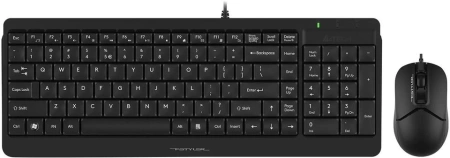 Офисный набор A4Tech Fstyler F1512 (черный)