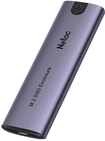 Внешний корпус M2 NVMe/SATA Netac WH51 USB 3.1 Gen2, кабель C-С
