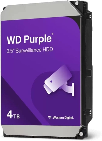 Жесткий диск WD Purple Surveillance 4TB WD44PURZ