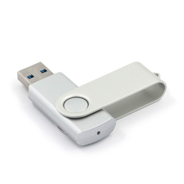 Флешка 128GB Mirex Color Blade Swivel USB 3.0 13600-FM3SS128 (серебристый)