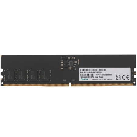 Оперативная память Apacer 16ГБ DDR5 5600 МГц FL.16G2C.PKH