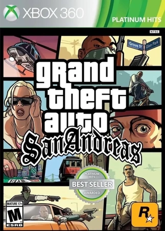 Grand Theft Auto: San Andreas для Xbox 360, Xbox One (английская версия)