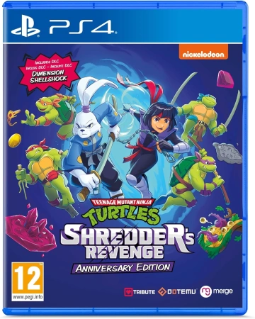 Teenage Mutant Ninja Turtles: Shredder's Revenge Anniversary Edition для PS4 (английская версия)