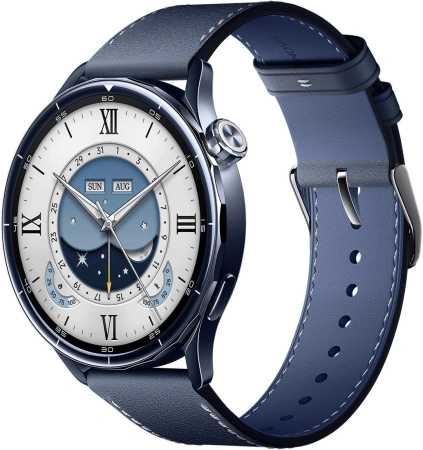 Умные часы Xiaomi Watch S5 46 мм (керамический синий, международная версия)