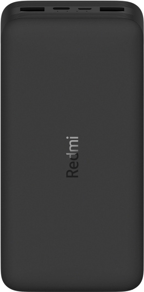 Внешний аккумулятор Xiaomi Redmi Power Bank 20000 mAh, черный (VXN4304GL)
