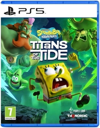 SpongeBob SquarePants: Titans of the Tide для PS5 (русские субтитры)