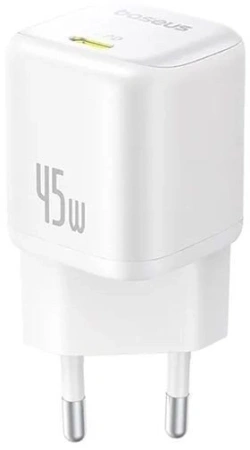 Сетевое зарядное Baseus PicoGo Fast Charger 1C 45W P10176800213-00 (белый)