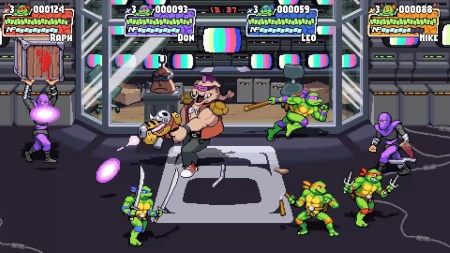 Teenage Mutant Ninja Turtles: Shredder's Revenge Anniversary Edition для PS4 (английская версия)