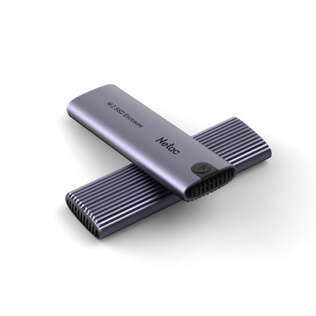 Внешний корпус M2 NVMe/SATA Netac WH51 USB 3.1 Gen2, кабель C-С