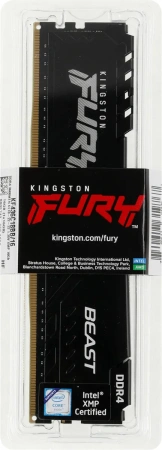 Оперативная память Kingston 16GB FURY Beast DDR4 KF436C18BB/16 (3600МГц, XMP)