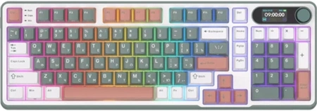 Клавиатура Royal Kludge RK-S98 RGB Clay Green (RK Pale Green)