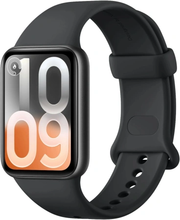 Фитнес-браслет Xiaomi Smart Band 10 Pro M2552B1 (черный, с черным силиконовым ремешком, международная версия)
