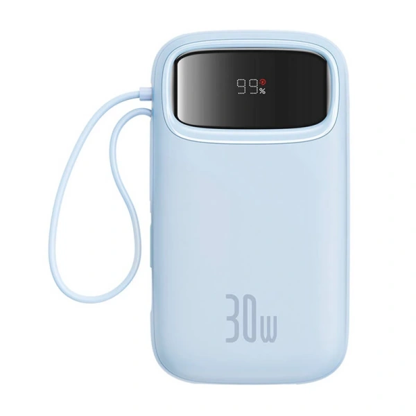 Внешний аккумулятор Baseus QPow 2 20000mAh (30W, голубой)
