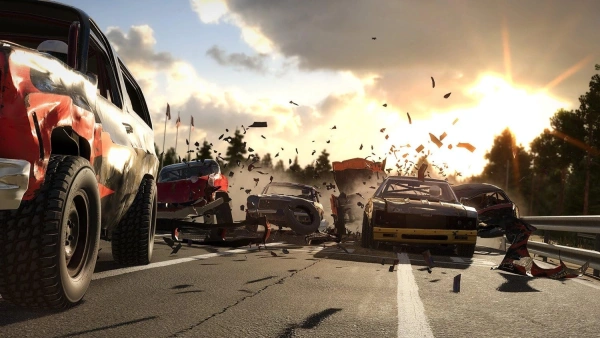 Wreckfest: Drive Hard. Die Last для PS4 (русские субтитры)