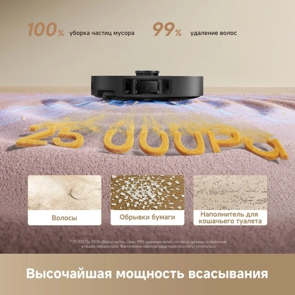 Робот-пылесос Dreame Robot Vacuum L50 Ultra CE RLL53SE (евровилка, черный)