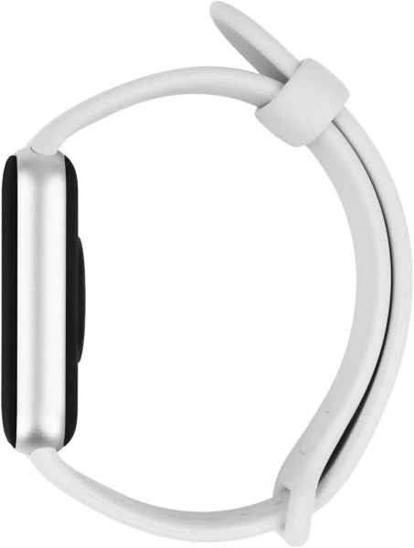 Фитнес-браслет Xiaomi Smart Band 10 Pro M2552B1 (серебристый, со светло-серым силиконовым ремешком, международная версия)