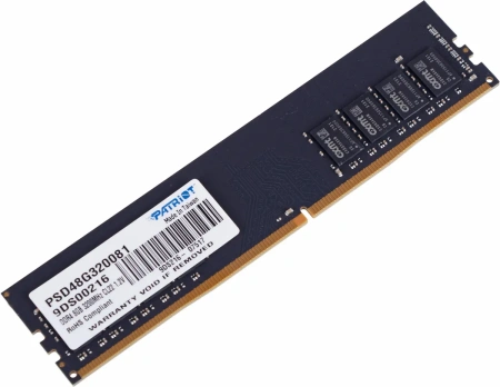 Оперативная память Patriot Signature Line 8GB DDR4 PC4-25600 PSD48G320081