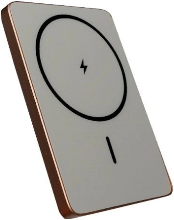 Внешний аккумулятор Roome Urban W71 5000mAh Magnetic Wireless (золотистый)