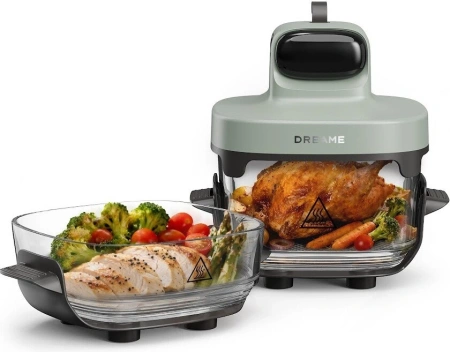 Аэрогриль (аэрофритюрница) Dreame Air Fryer PT60 (зеленый)
