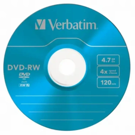 Набор дисков DVD-RW Verbatim 4.7Gb 4x (5 шт)