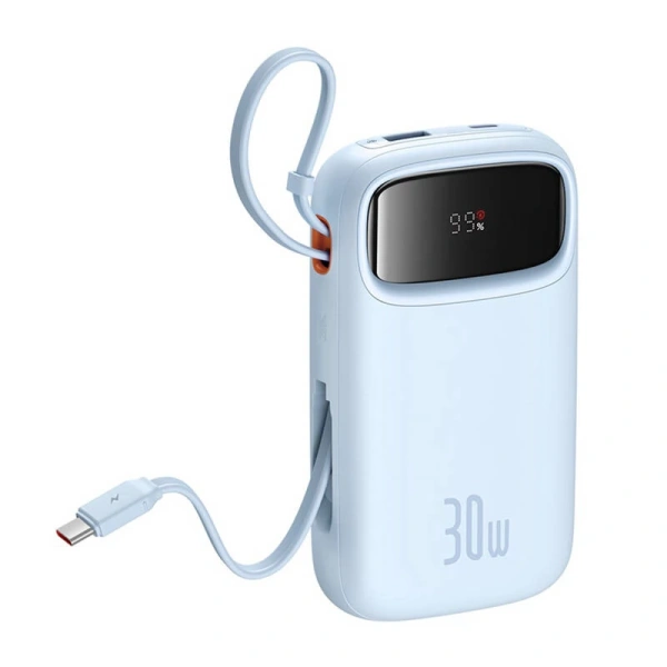 Внешний аккумулятор Baseus QPow 2 20000mAh (30W, голубой)