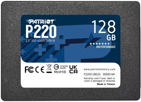 SSD Patriot P220 128GB P220S128G25