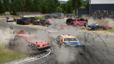 Wreckfest: Drive Hard. Die Last для PS4 (русские субтитры)