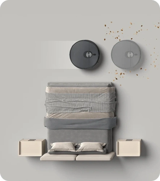 Робот-пылесос Xiaomi Robot Vacuum X20 Max D109GL (евровилка, черный)