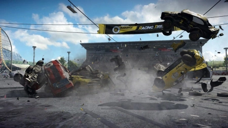 Wreckfest: Drive Hard. Die Last для PS4 (русские субтитры)