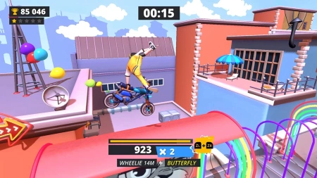 Urban Trial Tricky Deluxe Edition для PS4 (английская версия)