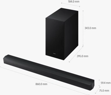 Саундбар Samsung HW-B650F