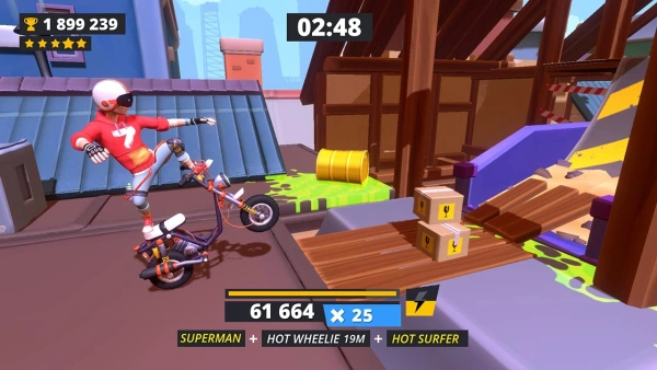 Urban Trial Tricky Deluxe Edition для PS4 (английская версия)