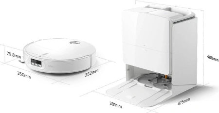 Робот-пылесос Roborock Qrevo Edge 2 Pro QE2P02-02 (белый)