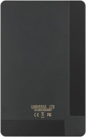 Внешний накопитель Mirex Universe Black 1TB 13630-UHDUVB10