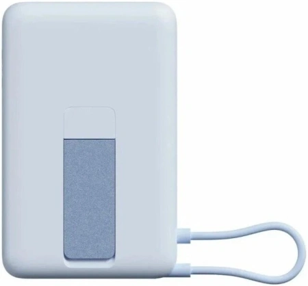 Внешний аккумулятор Xiaomi Magnetic Power Bank with Built-in Stand WPB1007Z 10000mAh (голубой, международная версия)