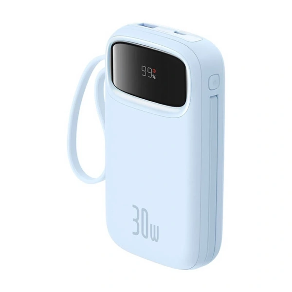 Внешний аккумулятор Baseus QPow 2 20000mAh (30W, голубой)