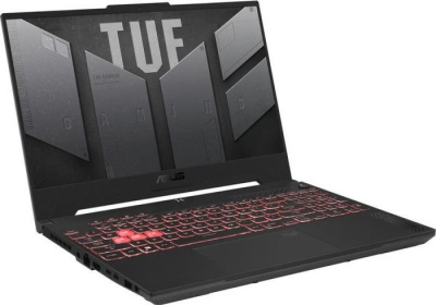 Ноутбук Asus TUF Gaming A15/ FA507NV-LP058/ R7 7735HS/ 15.6 FHD IPS/ RTX4060 8GB/ 16GB/ 512GB/ DOS/ noODD/ Grey